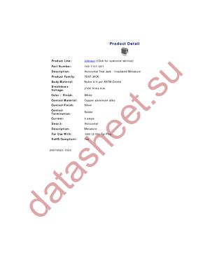 105-1101-001 WHITE datasheet  